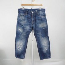 DSQUARED2 디스트로이드 데님팬츠 중청 (남성 34)