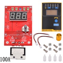 스팟 용접기 -12V 스폿 용접 기계 제어 보드 40 100 가변 변압기 컨트롤러 크로싱 감지, 02 100