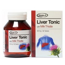 오리진에이 리버토닉 90정(밀크시슬) / 실리마린 / 엉겅퀴 / 호주생산정품, 1개, 931mg 90정