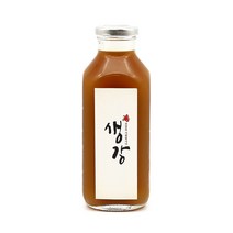 [당일발송] 담아요 국산 수제생강청 저온발효숙성 천연당 생강원액 500ml 국산유리병, 1병