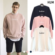 흄 유니 오버핏 그래픽 맨투맨 FHNSCTM703P