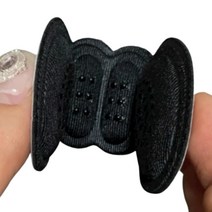 검정 운동화 뒷꿈치 수선 패드 로퍼 구두 사이즈 클때 뒤꿈치 통증 줄이기 아이 벗겨짐 까짐 물집 방지 신발 보호 쿠션 수선 키트 B