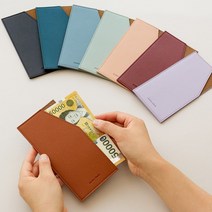 퍼니메이드 카드 캐쉬 포켓 앤 가죽 용돈봉투, 핑크 x 2개