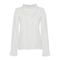 광주신세계레이스 펀칭 프릴 블라우스 GM4N0BL48제이제이지고트 GM4N0BL48 168604