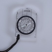 견고한 전문 미니 나침반지도 규모 눈금자 야외 하이킹 및 캠핑 생존 안내 도구 여행을위한 다기능 장비, 01 as shown