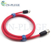 BNC 플러그-BNC 플러그 SDI 피그 테일. 카메라 RF 동축 케이블 Canare LV-61S 75ohm 비디오 신호 전송 라인, 01 RED_07 80CM