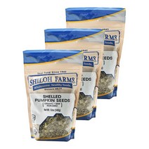 실로팜 쉘 펌킨 씨드, 340g, 3개