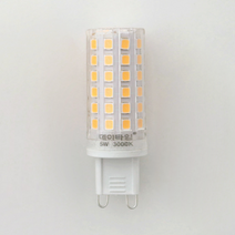 LED 콘램프 5W 12W 삼색변환 E26 E17 E14 G9 핀램프 미니전구, 3. LED G9 미니콘램프 5W, G9 주광색 (하얀빛)