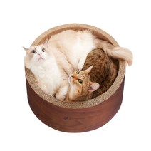 가리가리 서클 슈퍼빅 평판형 스크래쳐, 다크브라운, 1개