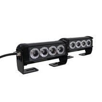 12V 10기능 자동차용 각도조절 스트로브 파박이 LED경광등, 레드 + 블루, 1개