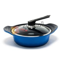 SY몰 세라믹냄비S 28cm 블루 일식냄비 칼국수냄비 밀키트냄비 밀푀유만들기 밀푀유나베냄비 샤브샤브용냄비 만두