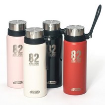 도모 엑티브 스포츠 보온보냉 텀블러 650ml, 레드