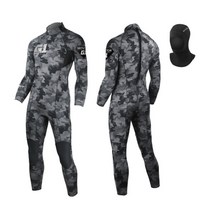 모비스 잠수복(슈트) 그라비터 G1 RDS-1000 뉴메가플렉스 3mm 5mm, L_3mm