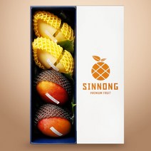 [참다올] 프리미엄 망고 하랑세트 A(망고 애플망고 각 2입), 단품