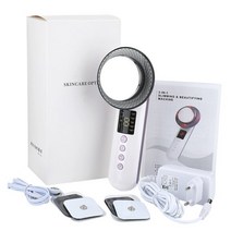 김희선마사지 3 in 1 ems 적외선 초음파 페이셜 리프팅 바디 슬리밍 마사지 팻, 나는 플러그, 디스플레이 포함(LED)