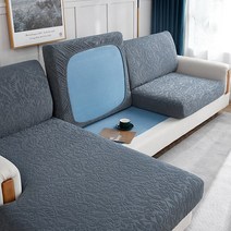 패브릭 가죽 인조 소파 자카드 방수 소파 좌석 쿠션 커버 애완 동물을위한 가구 수호자 키즈 스트레치 빨, 03 C_03 3-1pcs