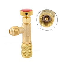 에어컨 냉매 매니폴드 콘트롤 밸브 R410 R22_변환젠더 번호 36817EA