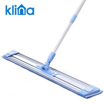 [클리나] 알루미늄 청소 밀대걸레 핸디밀대/특대형+패드 1장, 1세트