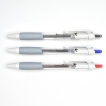 1000 데스크볼 활 볼펜 0.5mm, 빨강8808949134792