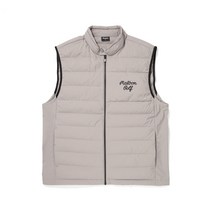 MALBON GOLF Malbon 테크 플레이어 베스트 BEIGE (MAN)