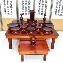 남원은행공방 남원 제기세트 37p 오리목 물푸레목 제수용제기 제사제기, 1, 21p, 물푸레 무전 21p
