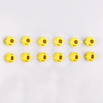농업용 방재 드론 12 pcs licheng 스프레이 노즐 방제 농약 헬기 입제 살포기, 1031 라운드 캡 그린