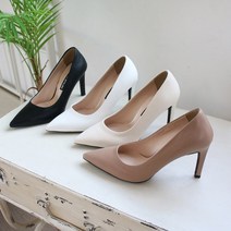 국내생산 베이직 스틸레토힐 9cm 하이힐 기본구두