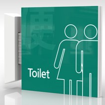 심플사인 돌출표찰 PTSA031 화장실 표지판 표시판 안내판 간판 문패 팻말 명판 도어사인, 24*24cm