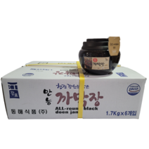 강표 만능 서리태 까막장 1.7kgx6 / 1박스 대용량