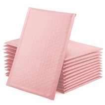 뽁뽁이봉투 하트뽁뽁이 하트뽁뽁이봉투 10PCS 000 4x8 12x18cm 컬러 폴리, 사쿠라 핑크