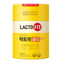 종근당건강 락토핏 생유산균 골드, 160g, 6개