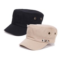 빈티지스타일 징장식군모 2종색상 성인패션군모