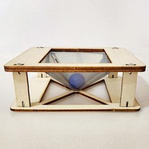홀로그램 영상 지구의 운동 만들기