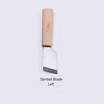 가죽공예도구 wuta 전문 가죽 절단 칼 diy 칼 샤프 스카이빙 고속 강철 블레이드 오른손왼손잡이, 기울어진 블레이드-왼쪽