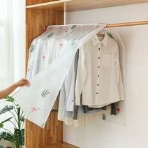행거 가리개 커버 부직포 옷 덮개 가림막 윈도우 고급형, 플라워, 1개