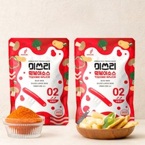 미쓰리 떡볶이 소스 양념 50g 보통맛 5개+보통맛 5개