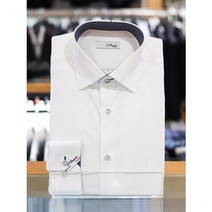 [AK수원점][듀퐁셔츠] 남성 일반핏 삼색자수 긴팔 남방 와이셔츠 SE3SM11LS107SWH