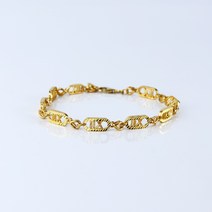 24k 순금 로마 타원 팔찌 여자 11.25+18k