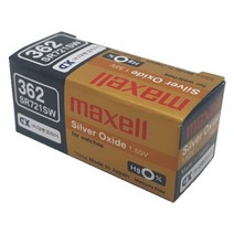 맥셀 MAXELL 시계배터리 362(SR721SW) - 10알 SILVER 배터리