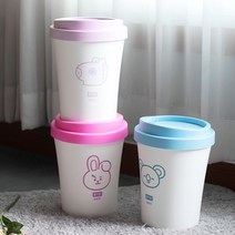 어느곳에도 종량제쓰레기 인테리어휴지 스윙미니휴지통 페달휴지 화장실휴지 음식물쓰레기 배치할수있는 분리수거함 압축휴지 BT21 대형쓰레기 W6419C8 휴지통_슈키외 8가지 옵션, 휴지통_망