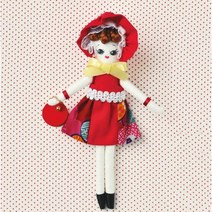 바느질이필요없는 수제인형만들기 DIY키트 가방에거는인형 한글설명서 인형 키링 키홀더 일본제 파나미사 NB-27