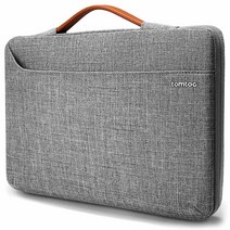 Tomtoc 360 보호 노트북 슬리브 Microsoft Surface Pro 8/X/7+/7/6/5 Surface Laptop Go 화웨이 메이트북 X 프로 델 XPS 1, 15.6 Inch_Gray