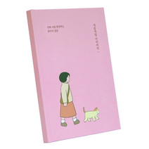 인디고 자문자답 다이어리 - 50가지 질문 (Q&A), [C7 10-004128] 핑크