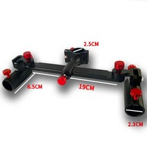 샌드폴 받침대 낚시거치대 원투 민물낚시 삼각대 360도 조정 가능한 알루미늄 합금 강철, e