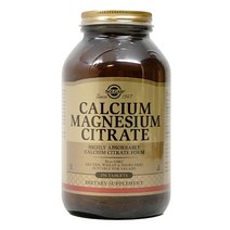 솔가 칼슘 마그네슘 시트레이트 구연산 250정 (타블렛) Solgar Calcium Magnesium Citrate 250tabs, 1개