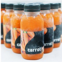 국산 100% 착즙 당근주스 200ml x 10병, 10개