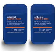 오쏘몰 Orthomol 비타민 C 데포 100정 X 2통세트