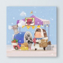 아트박스/꾸밈 iy347-길거리의행복음식_노프레임액자, iy347-길거리의행복음식-붕어빵