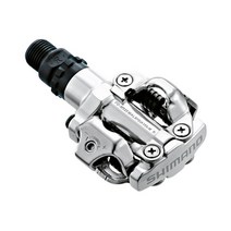 [시마노]PD-M520 자전거페달 MTB용 페달 자전거용품, 실버, 1개