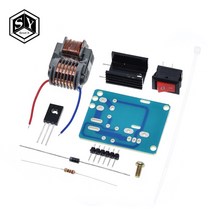 15kv 고주파 dc 고전압 아크 점화 발전기 인버터 부스트 스텝 업 18650 diy 키트 u 코어 변압기 제품군 3.7v